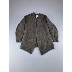 H&M Open Front‎ Cardigan Womans Xtra Small Alpaca Wool Blend Long Sleeved
